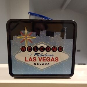 LOUNGEFLY Las Vegas Metal Lunchbox